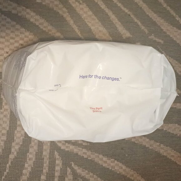 *NWT~ Coterie Diaper Pants Size 6 clean, natural & disposable 4T/5T 33-62 lbs. - Picture 14 of 16